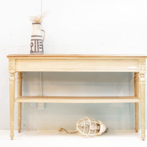 blanc d’ivoire console table / ブランディボワール コンソールテーブル