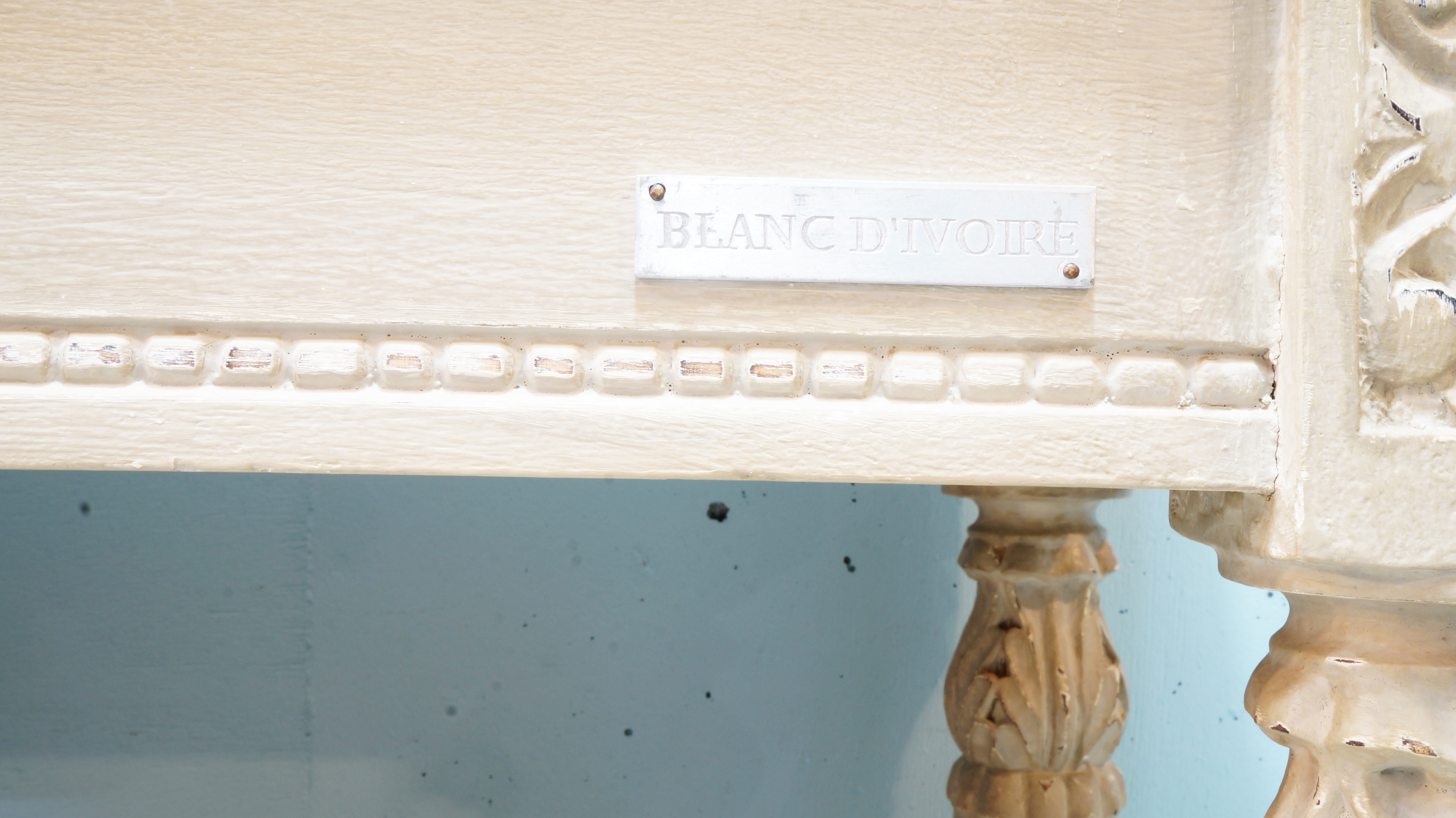 blanc d'ivoire console table / ブランディボワール コンソールテーブル