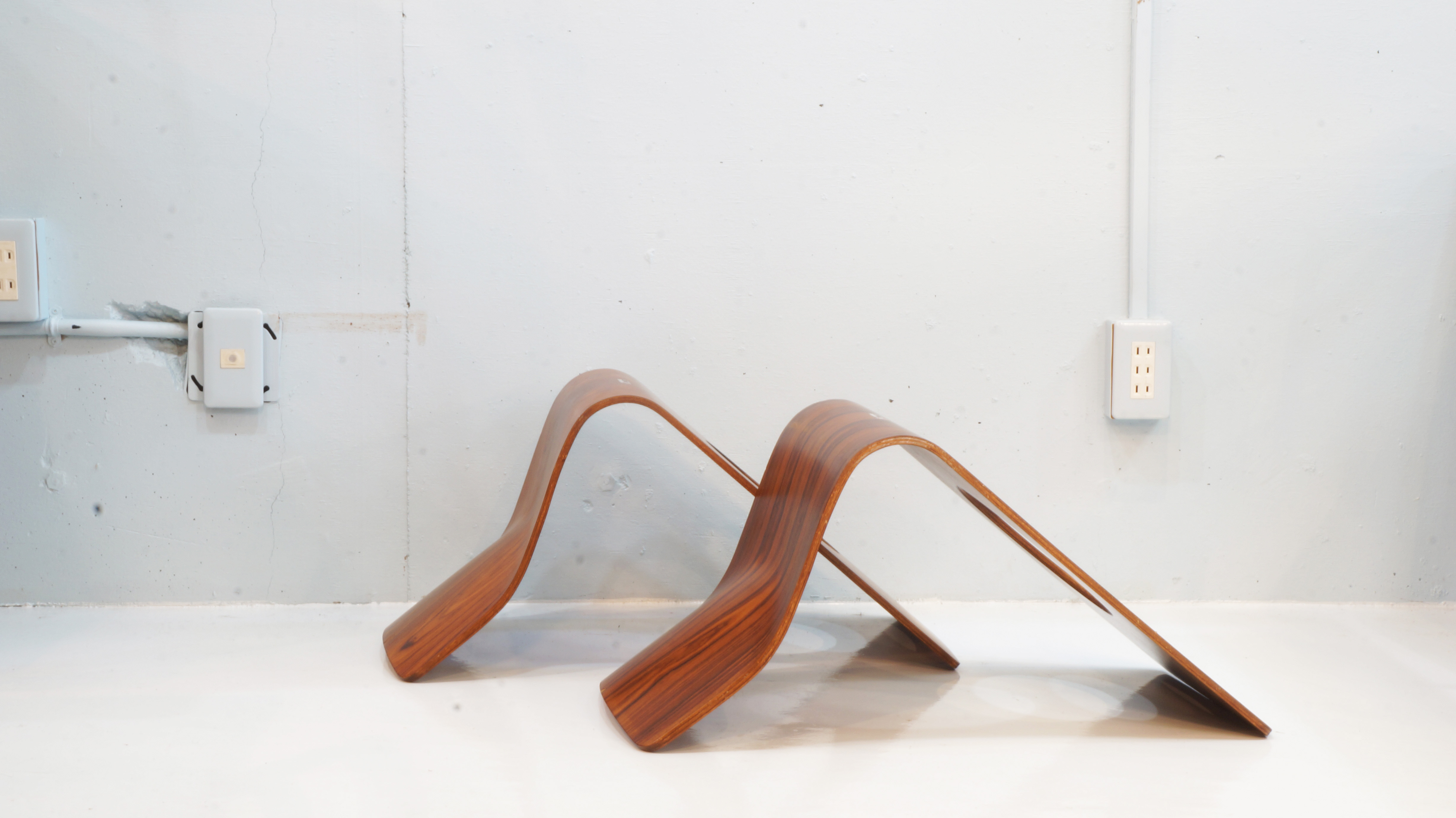 TENDO MOKKO ROSEWOOD LEGLESS CHAIR / 廃盤 天童木工 藤森健次 