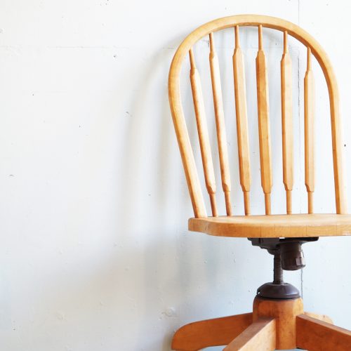 CASTER CHAIR MADE IN CANADA NATURAL STYLE / カナダ製 キャスター チェア ナチュラルインテリア 無垢材