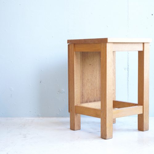 Japanese Drawing and Manual Arts Room Stool / 図工室 椅子 スツール インダストリアル ナチュラルインテリア 学校椅子