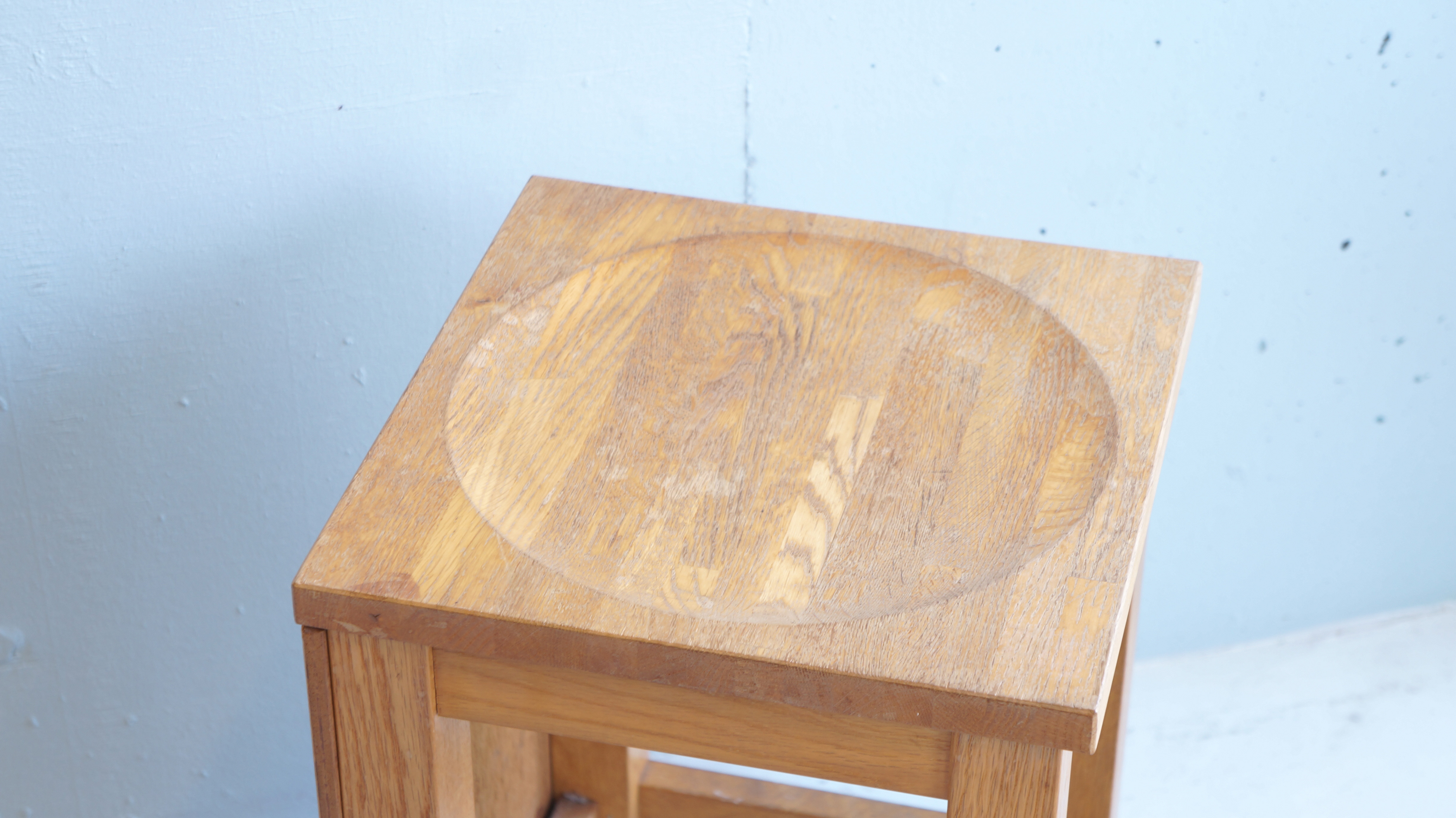 Japanese Drawing and Manual Arts Room Stool / 図工室 椅子 スツール インダストリアル ナチュラルインテリア 学校椅子
