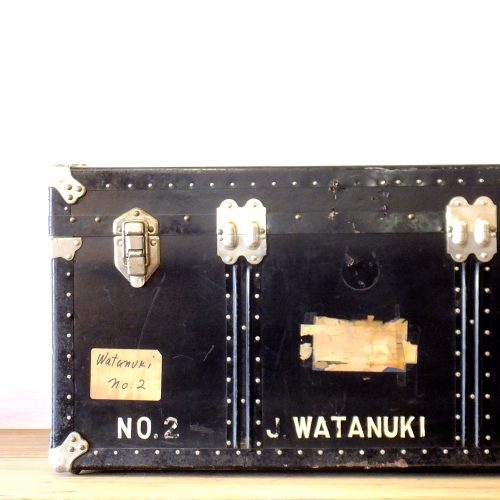 AMERICAN VINTAGE STYLE TRANSPORT BOX / ヴィンテージ トランク シャビー アメリカンスタイル