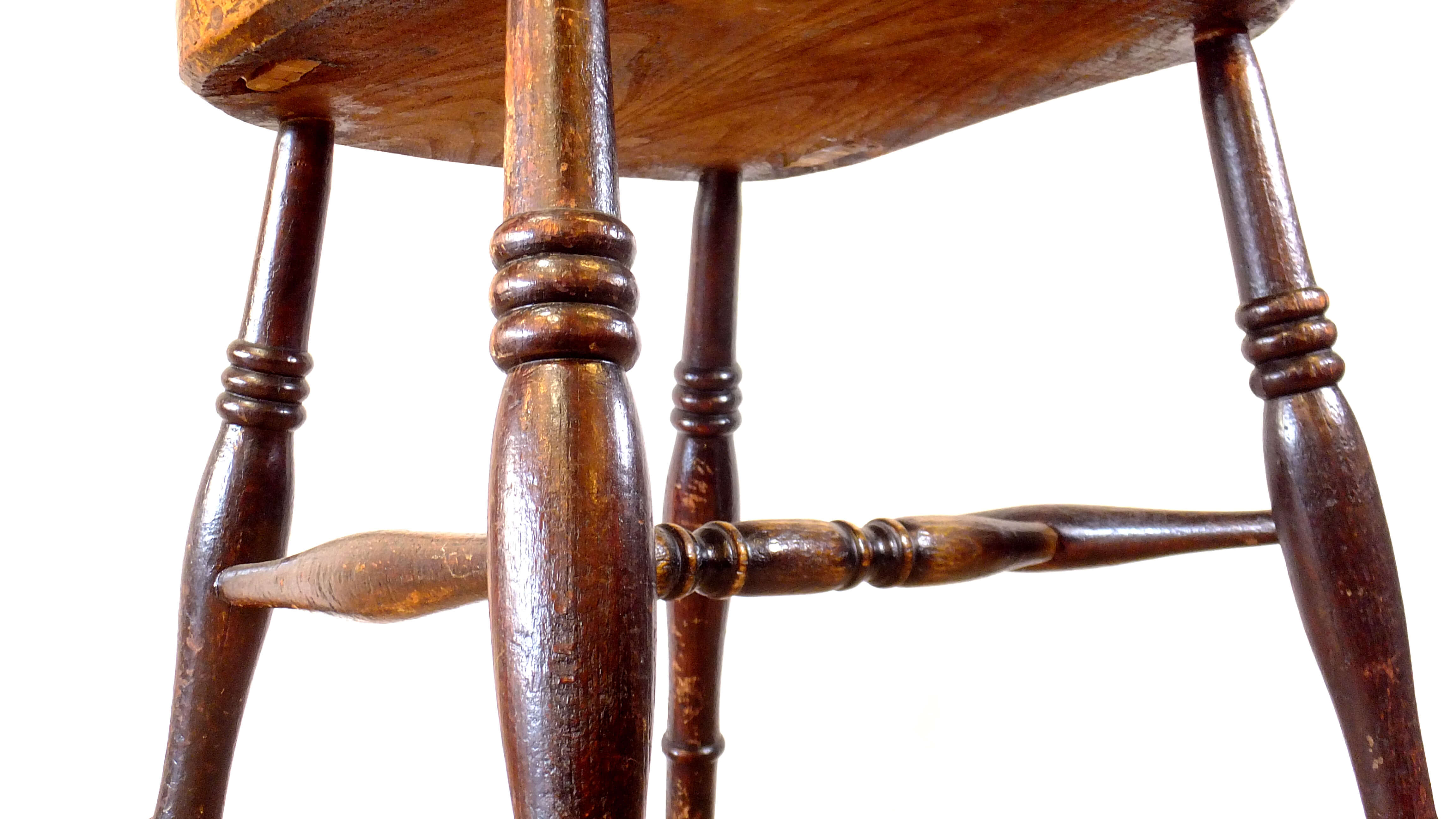 UK ANTIQUE GATE LEG TABLE & CHAIR / イギリス アンティーク 折りたたみテーブル・チェアセット
