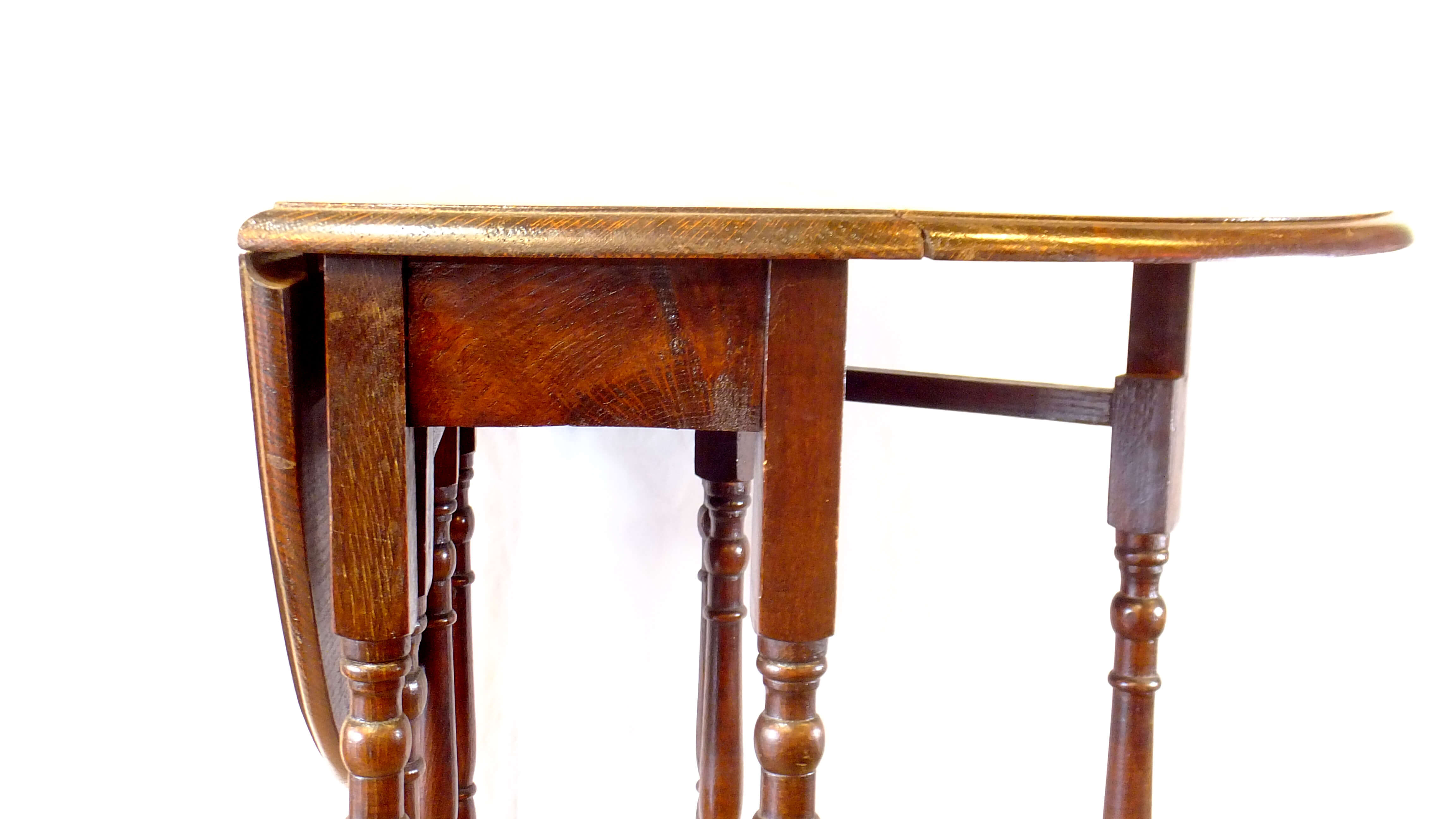 UK ANTIQUE GATE LEG TABLE & CHAIR / イギリス アンティーク 折りたたみテーブル・チェアセット