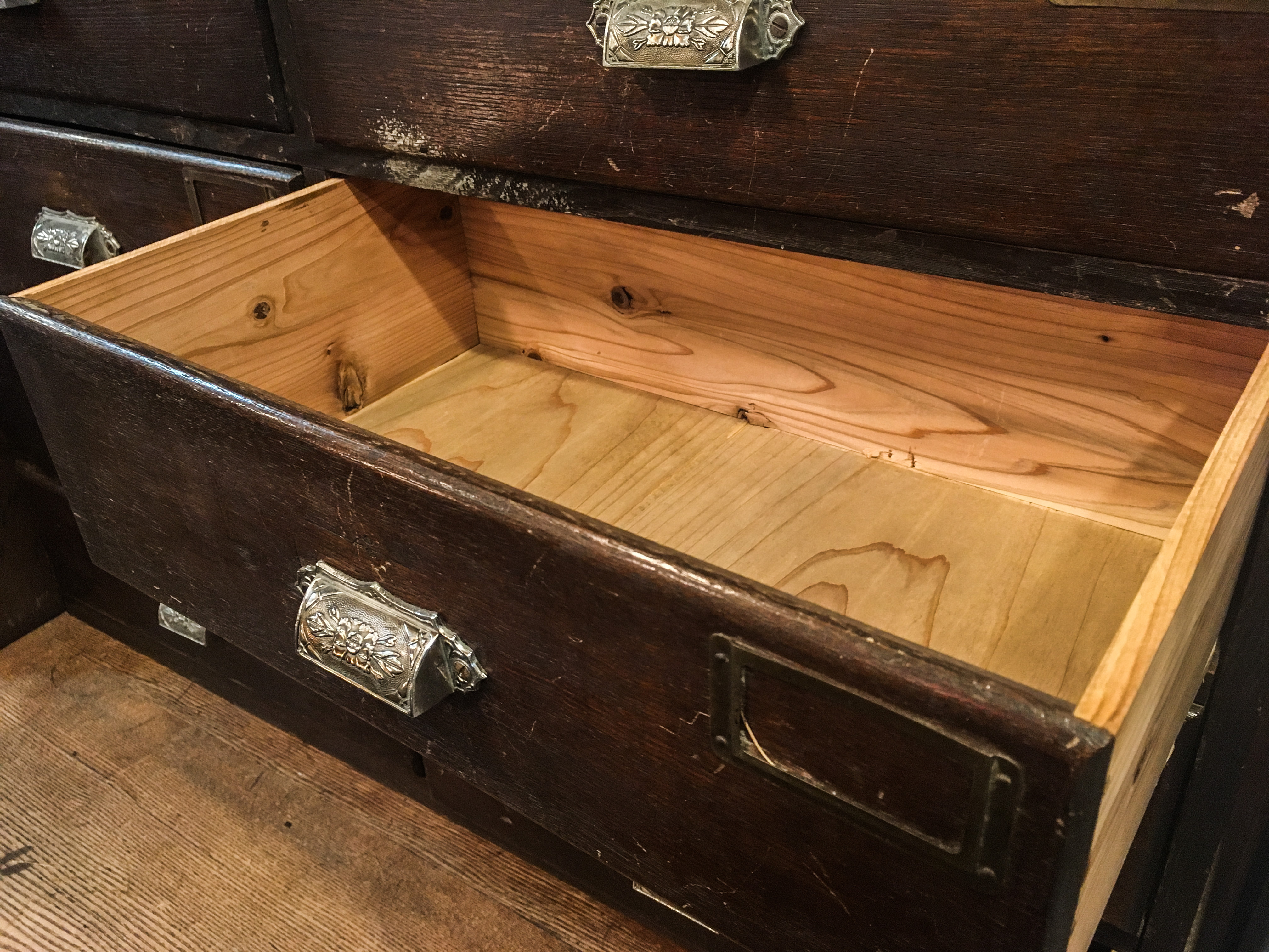 Antique Drawer Cabinet/ドロワー キャビネット/アンティーク チェスト