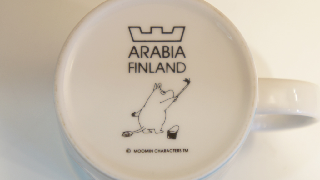 ARABIA FINLAND MOOMIN MAG "Moomin" / アラビアフィンランド ムーミンマグ "ムーミン"