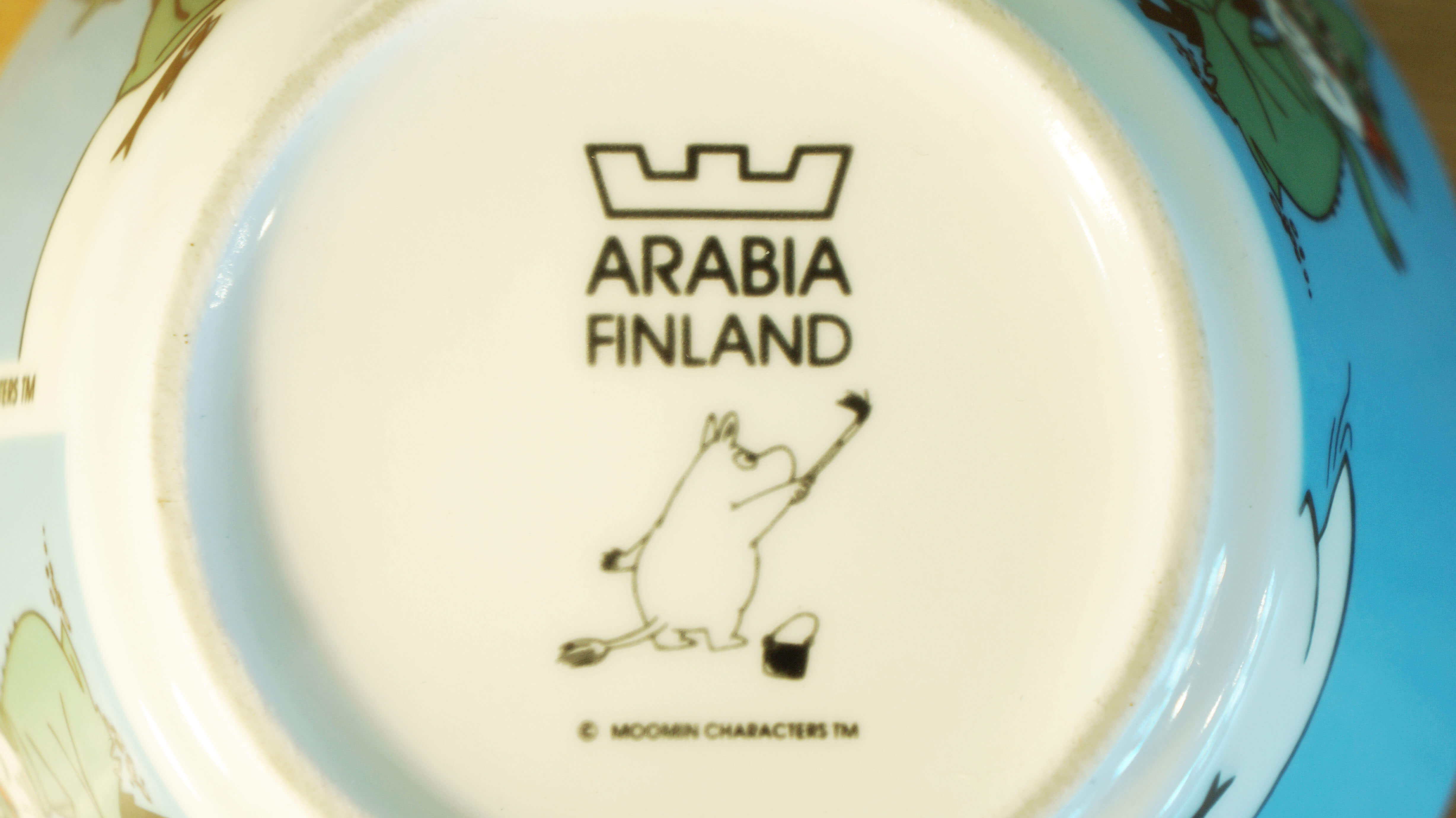 ARABIA FINLAND MOOMIN MAG＆BOWL Snufkin / アラビアフィンランド ムーミンマグ&ボウル スナフキン