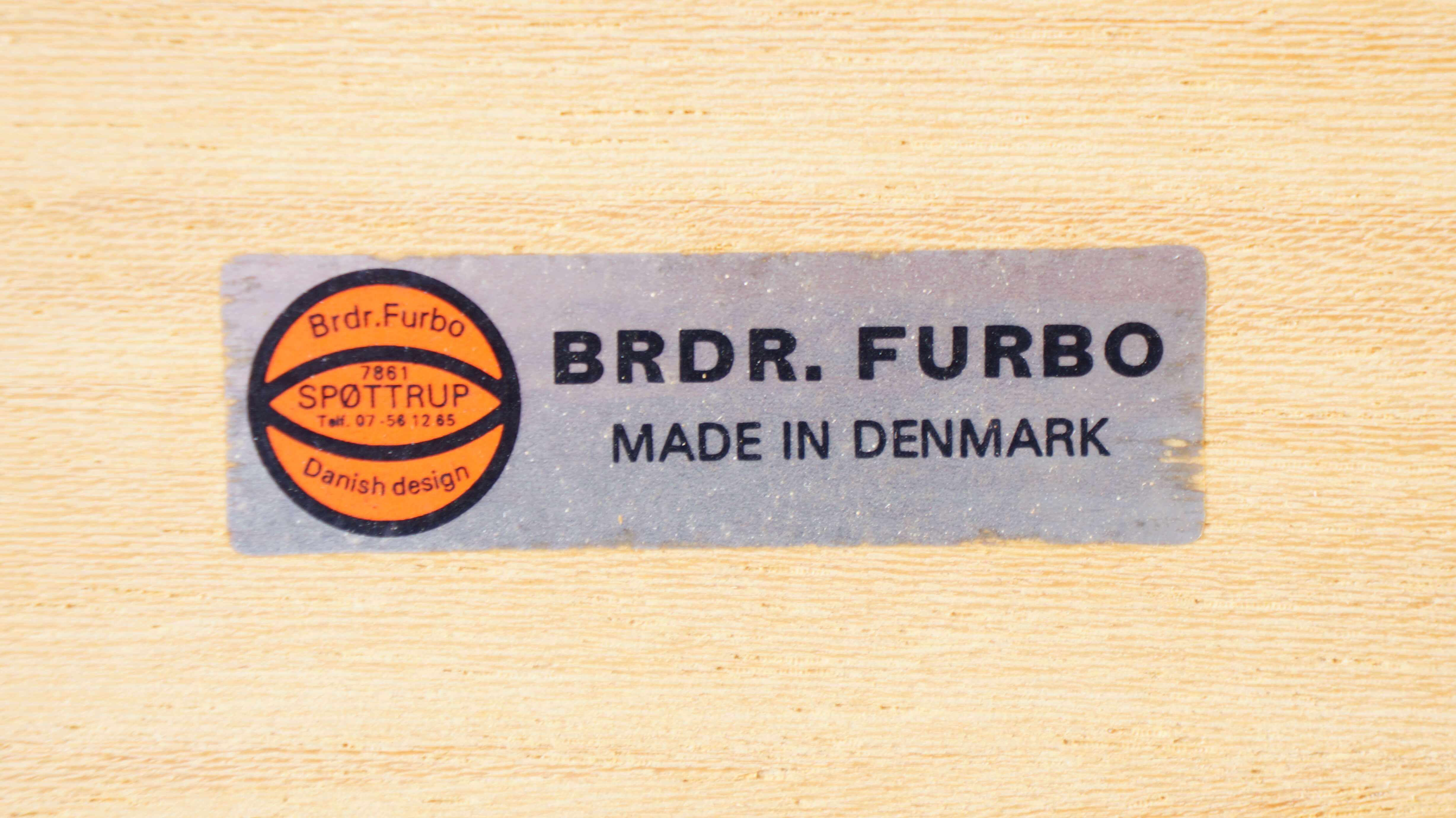 DANMARK MOBLER BRDR FURBO TILE TOP KITCHEN TROLLEY / デンマーク製 チーク タイルトップ キッチン ワゴン