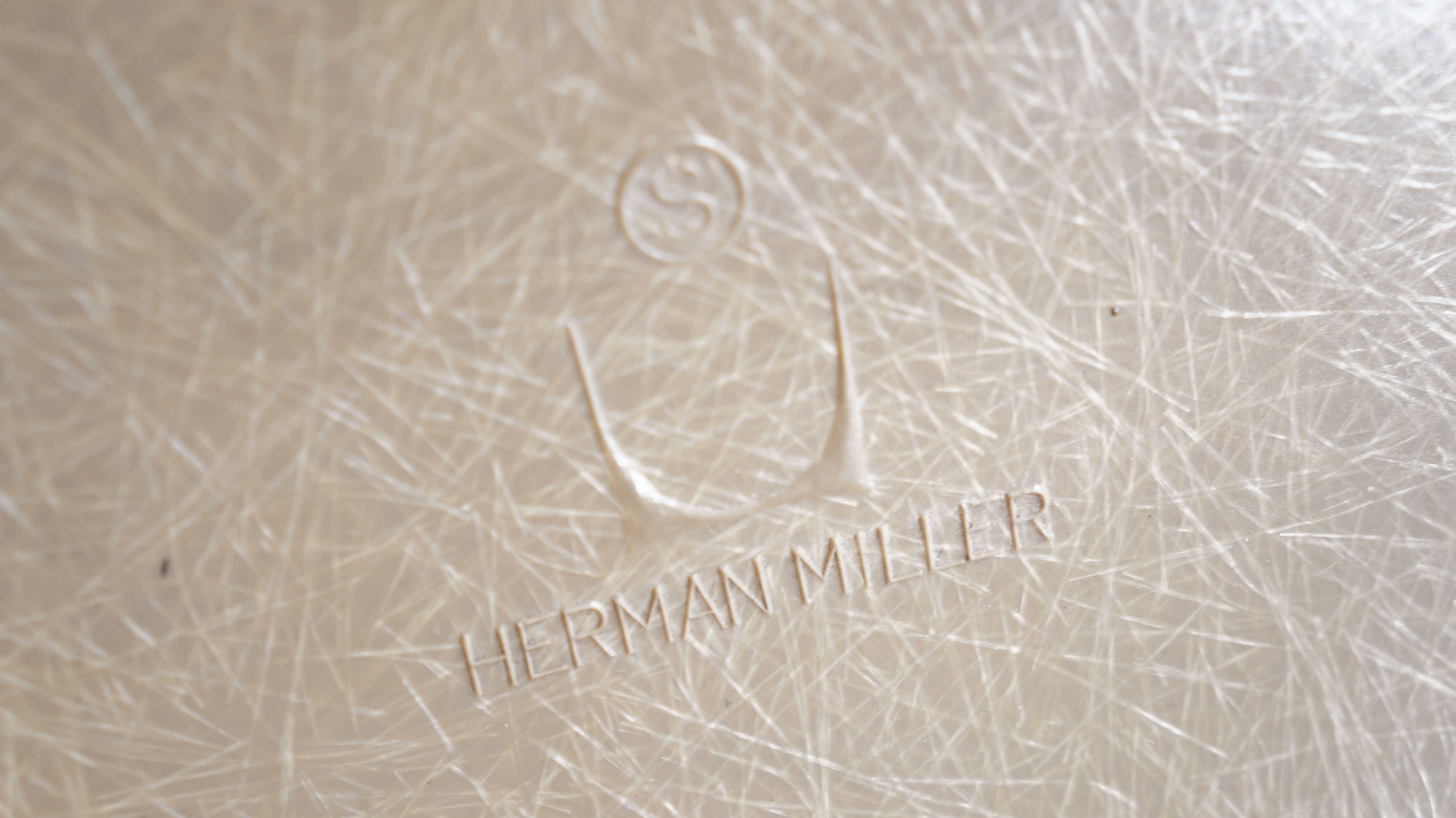 HARMAN MILLER SIDE SHELL CHAIR CAT'S CRADLE LAR BASE DESIGN BY EAMES / ハーマンミラー サイドシェル チェア キャッツクレイドル ベース チャールズ＆レイ・イームズ