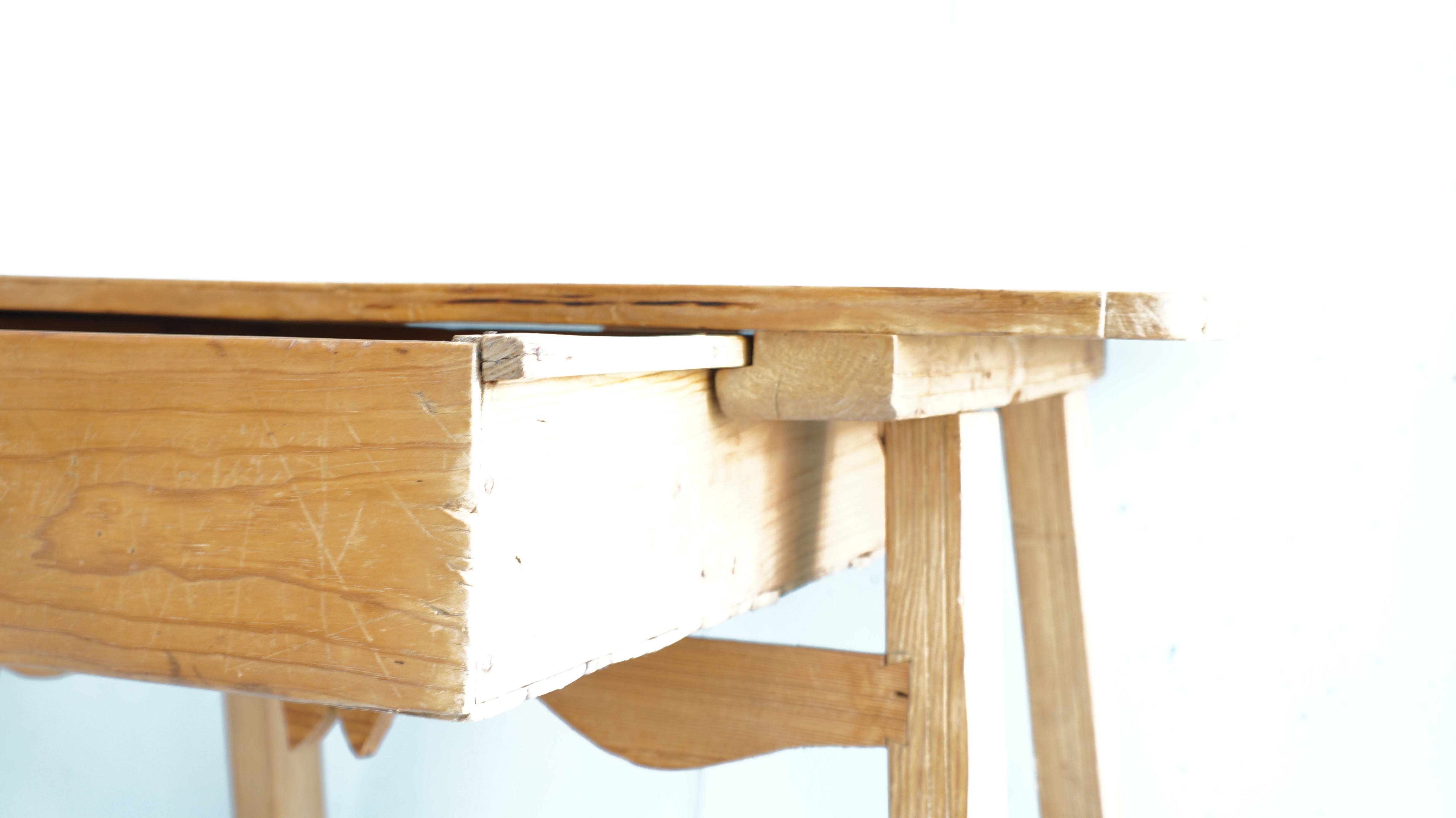 Antique Solid Wood Desk / アンティーク 木製 デスク 子供机