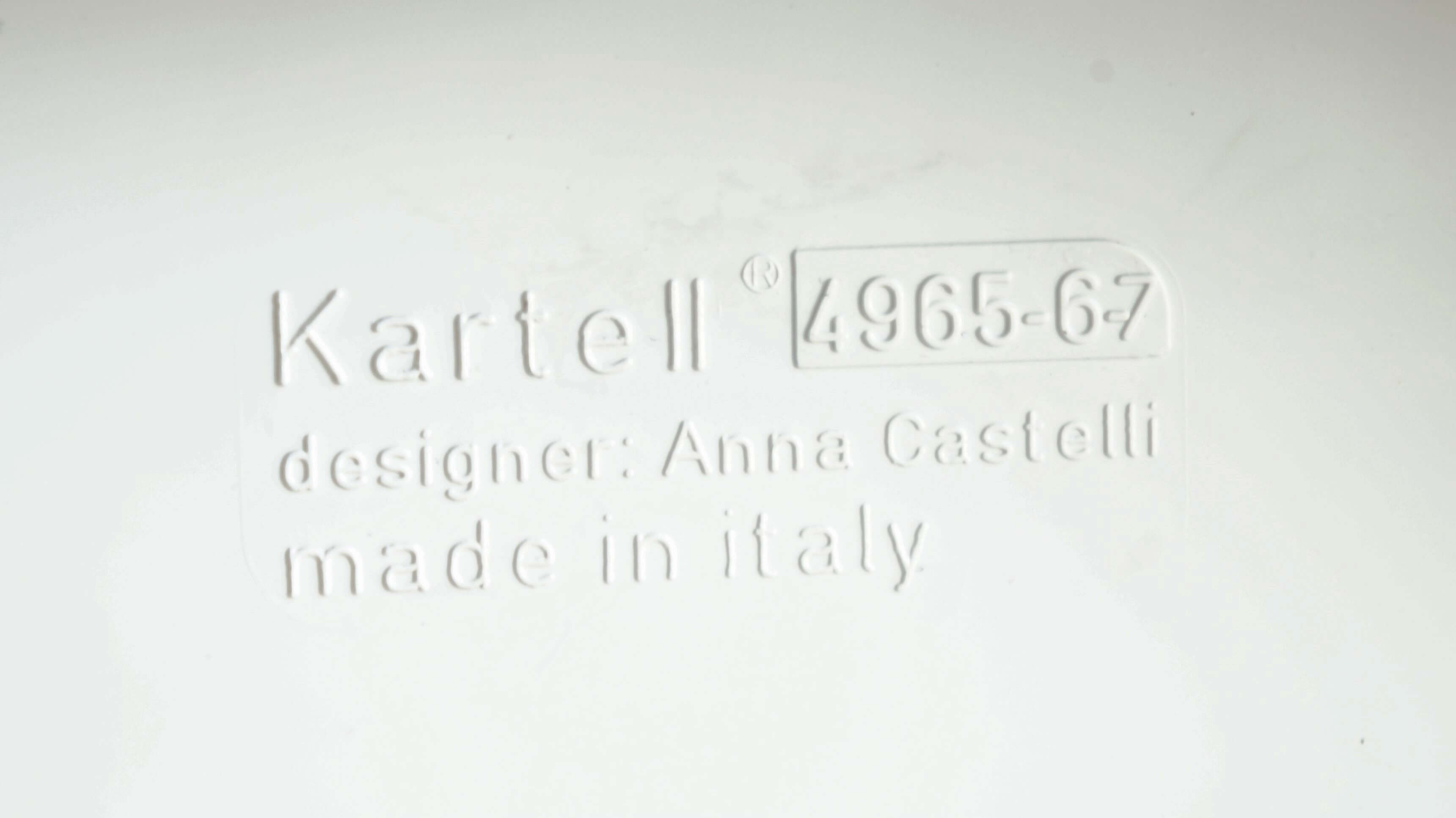 Kartell componibili 2 white designed by Anna Castelli Ferrieri/カルテル コンポニビリ2 白 アンナ・カステッリ・フェリエーリ デザイン