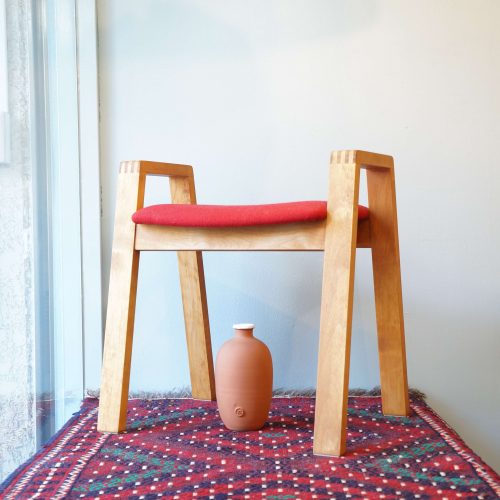 IKUSUSU ARM STOOL / イクスス アーム スツール ファブリック シーター