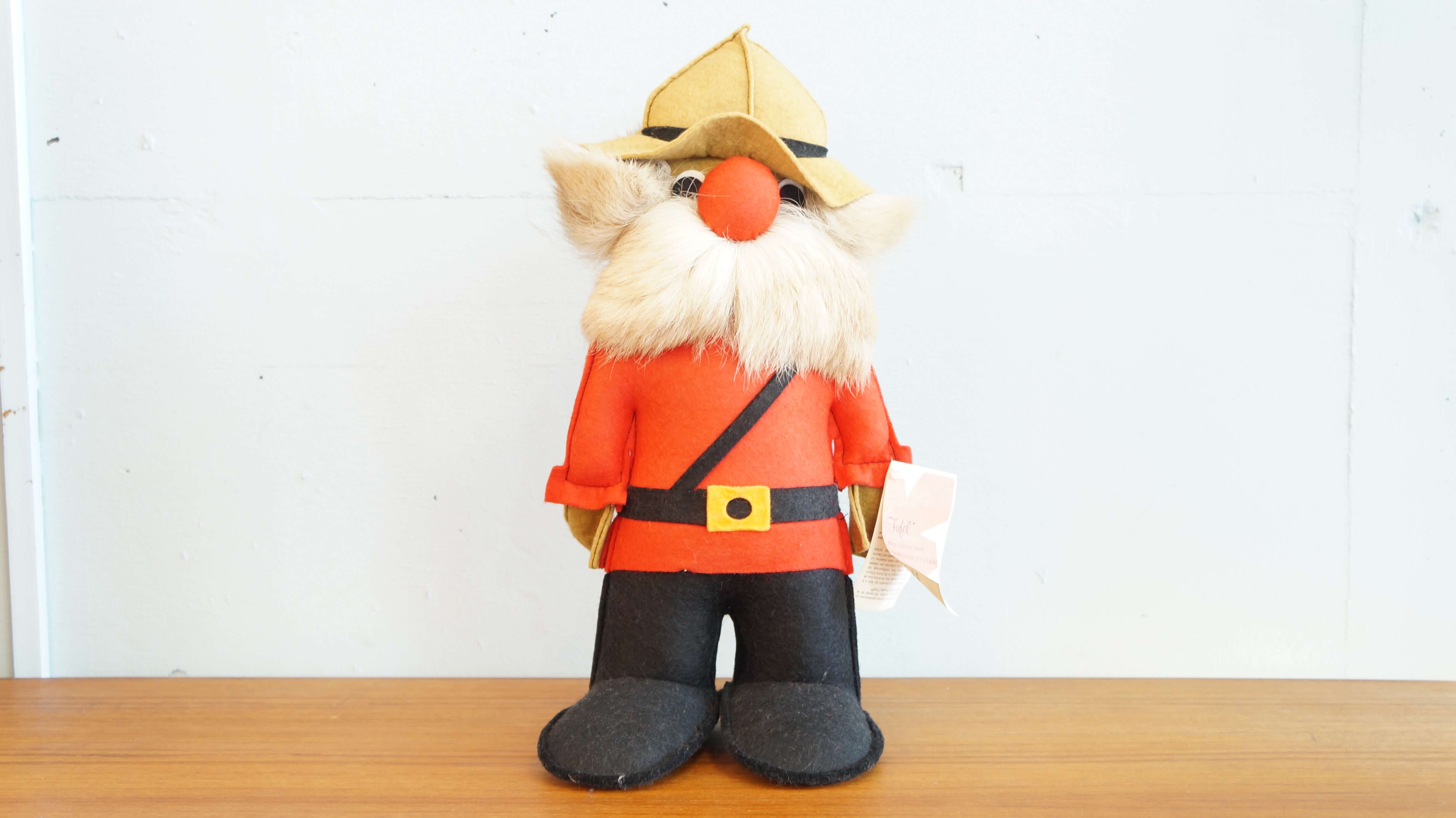 TE-RI PRODUCTS POLICE DOLL made in CANADA / カナダ製 トロント森林警備隊 マスコット フェルト 人形
