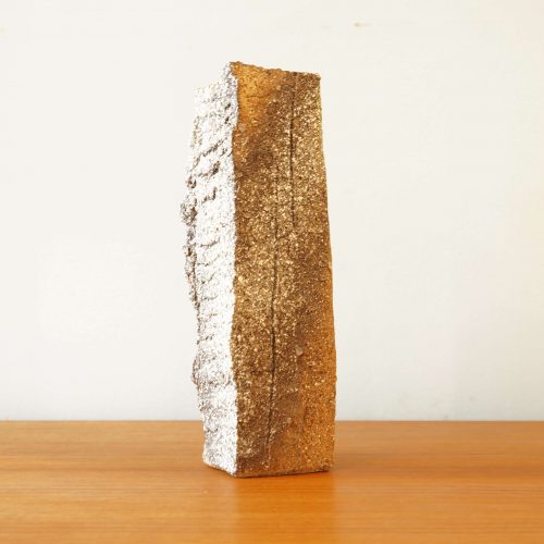 japan artist Ohira Kazumasa flower base “HUKI” / 大平 和正 作 花器 “風器” 陶芸 彫刻