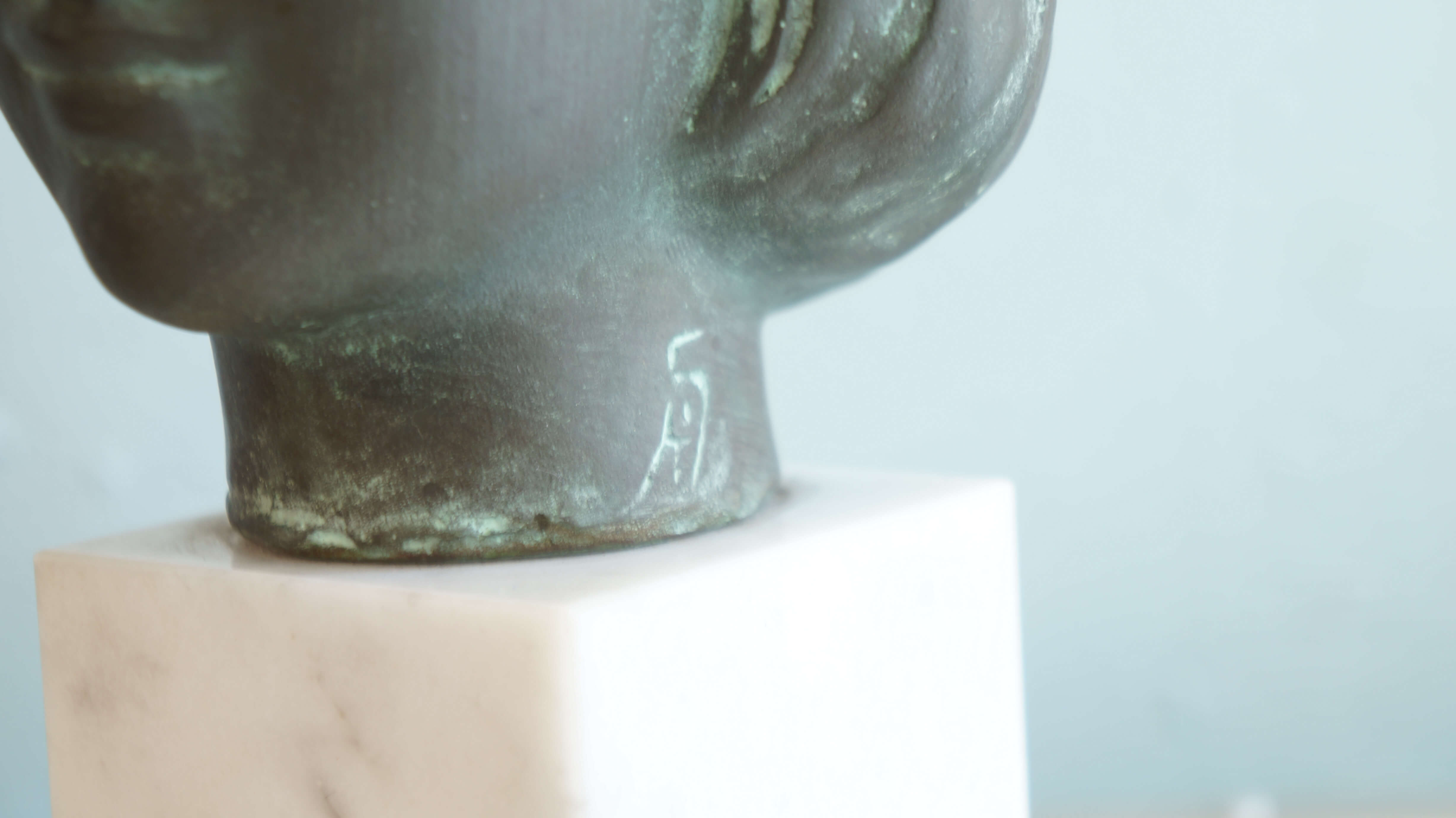 YASUTAKE FUNAKOSHI Bronze image Sculpture / 舟越 保武 ブロンズ像 