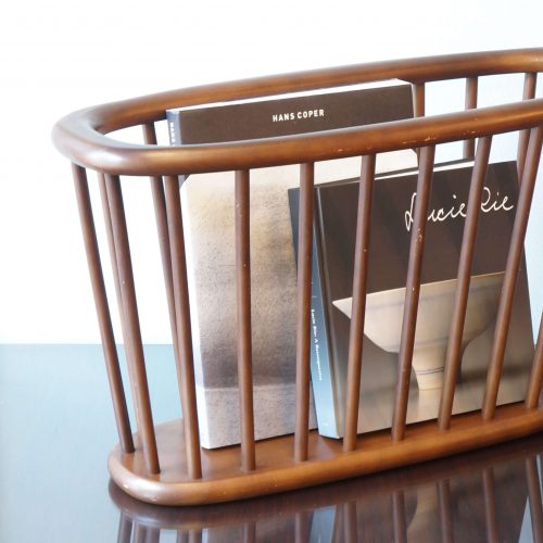 Hida Sangyo Magazine Rack/飛騨産業 マガジンラック キツツキマーク