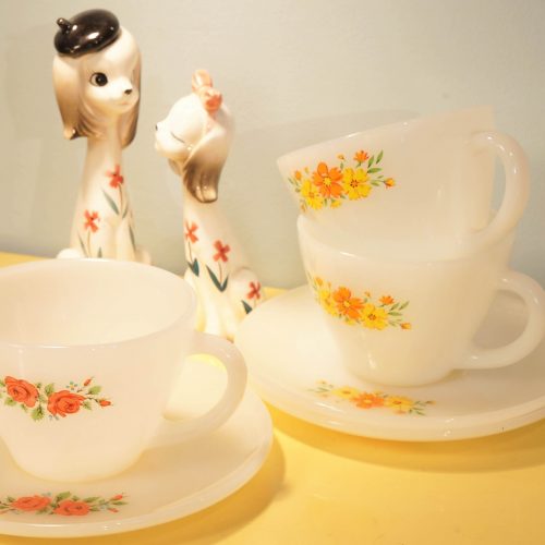 fire-king premium series cup&saucer/ファイヤーキング プレミアムシリーズ カップ&ソーサー