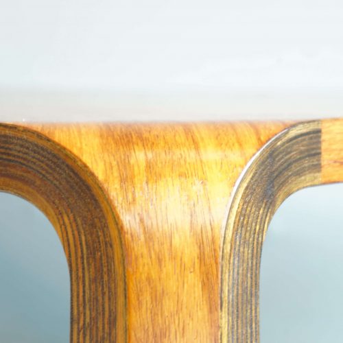TENDO MOKKO ROSE WOOD LOW TABLE “ZATAKU” DESIGN BY SABURO INUI /廃盤 天童木工 ローズウッド 座卓 センターテーブル 乾 三郎 デザイン