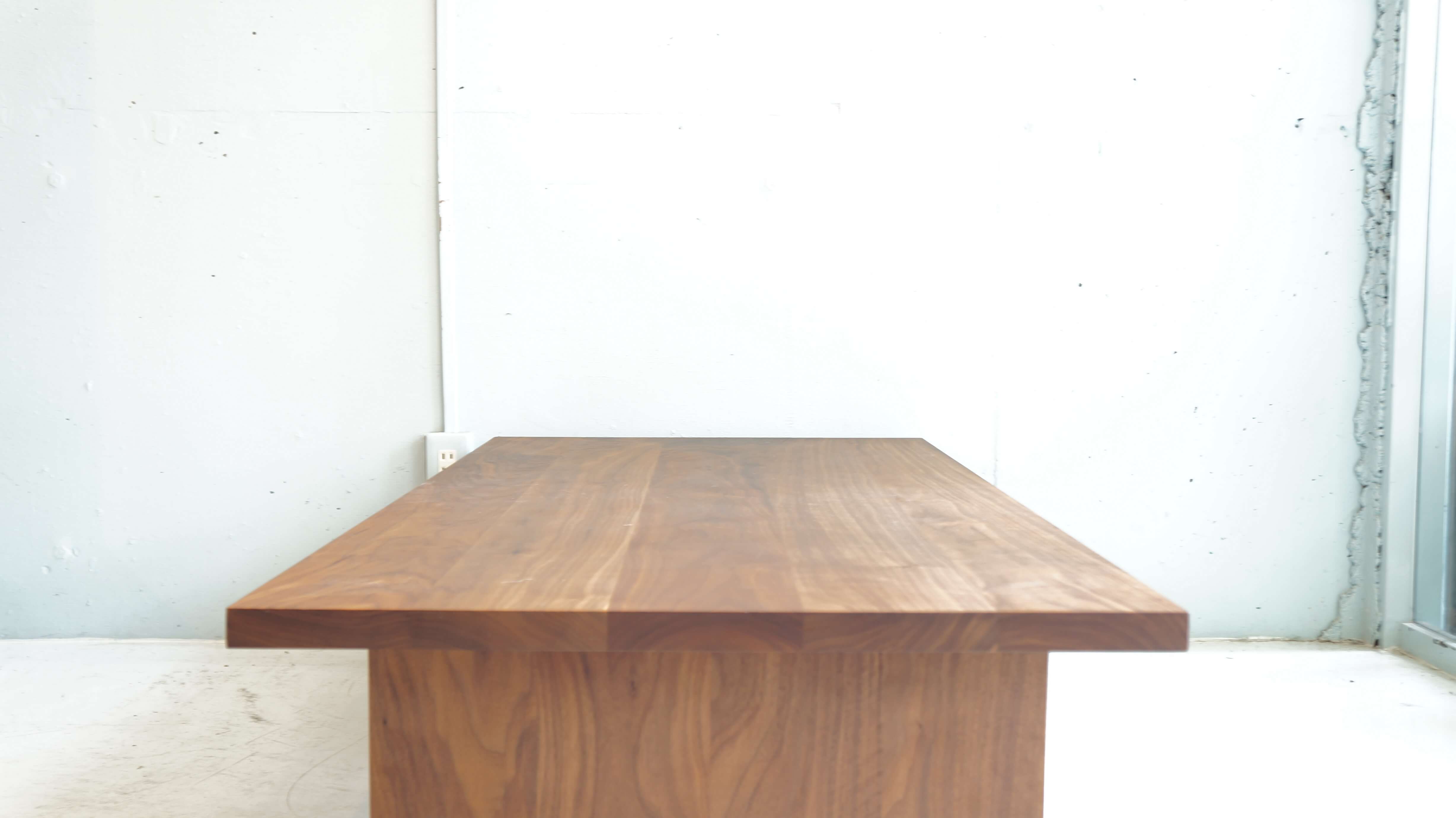 MUJI WALNUT WOOD CENTER TABLE / 無印良品 ウォールナット センターテーブル オーダーメイド