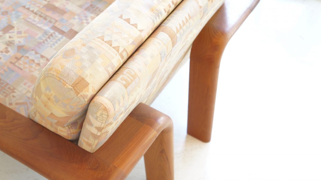 KOMFORT TEAK WOOD 1SEATER SOFA MADE IN DENMARK /デンマーク