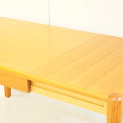 JAPAN VINTAGE TEAK WOOD EXTENSION DINING TABLE / ジャパン ビンテージ チーク材 エクステンション ダイニング テーブル