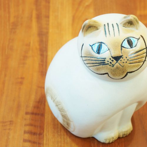 Lisa Larson design figurine “Mia Cat”/リサ・ラーソン デザイン フィギュリン “ミアキャット”