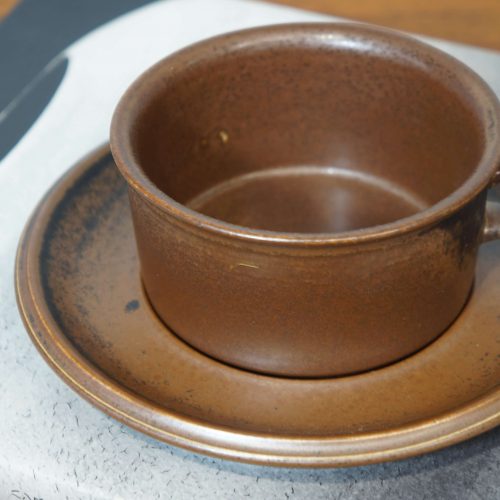 ARABIA “Ruska” tea cup&saucer/アラビア “ルスカ” ティーカップ&ソーサー