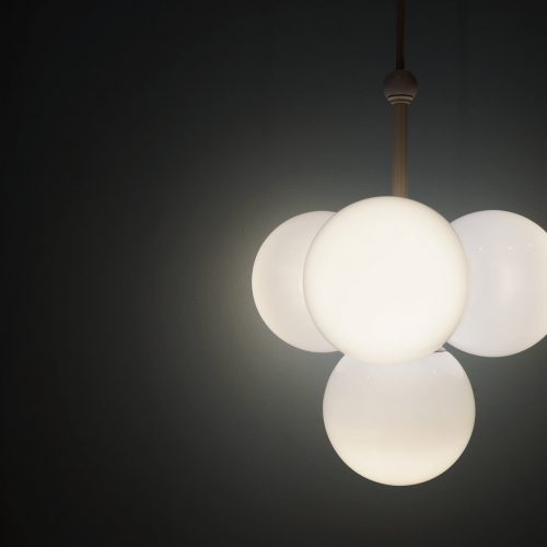 VINTAGE Chandelier×pendant light×lamp 4灯