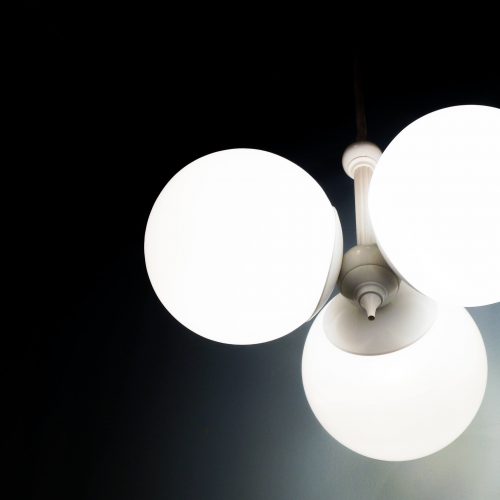 VINTAGE Chandelier×pendant light×lamp 3灯