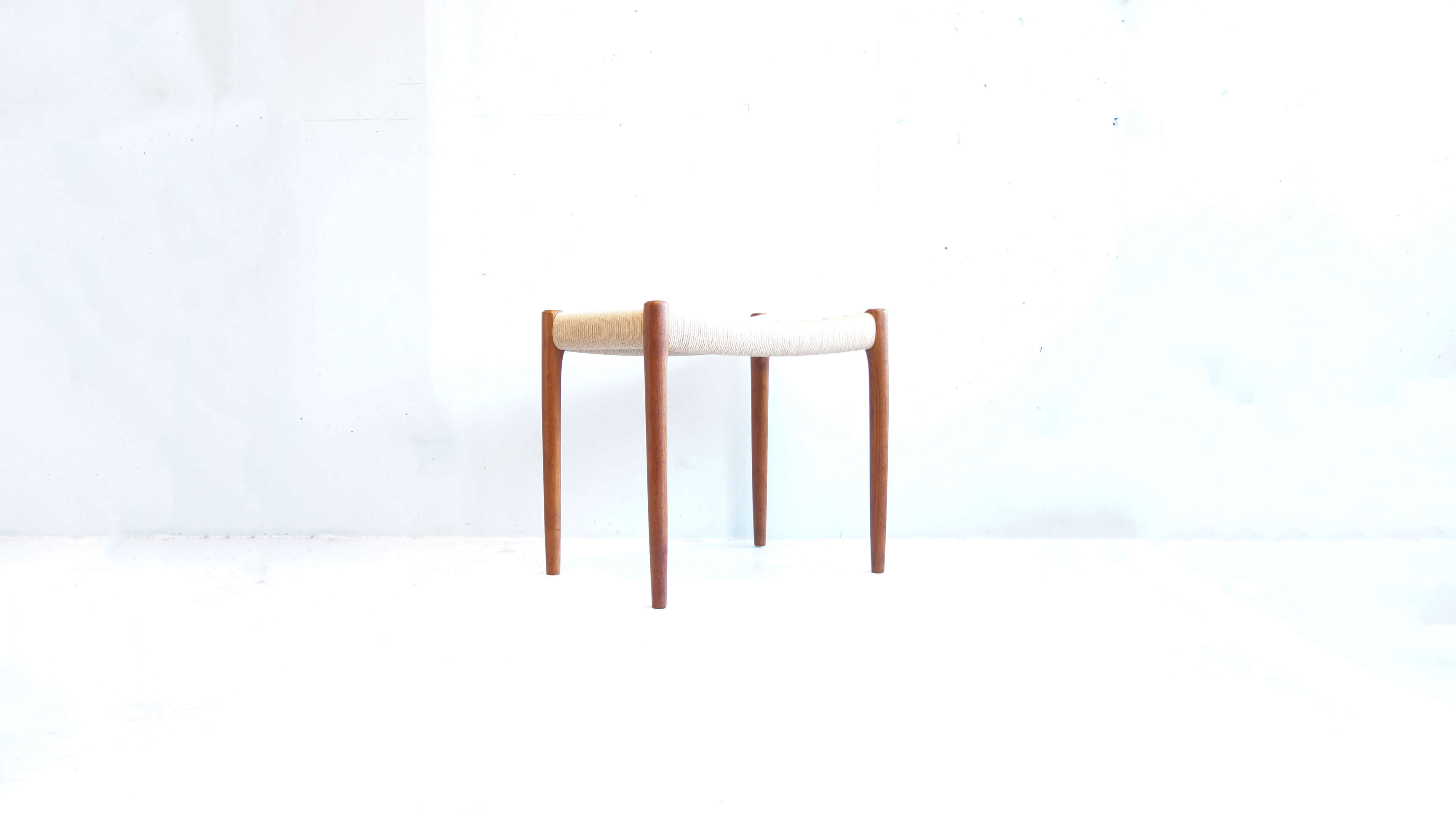 J.L MOLLER STOOL No.80A// スツール モラー デンマーク製 椅子 チェア