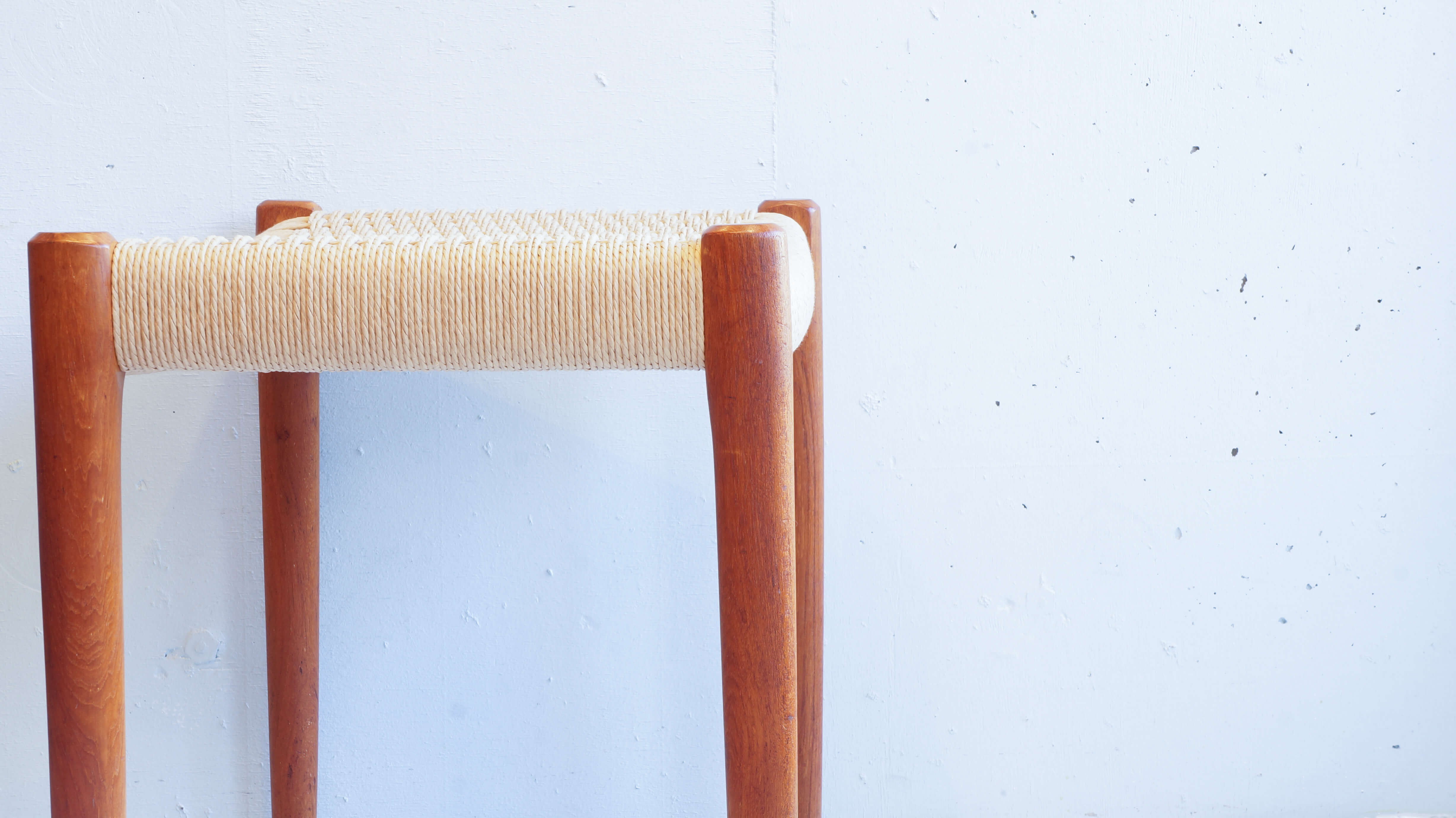 J.L MOLLER STOOL No.80A// スツール モラー デンマーク製 椅子 チェア