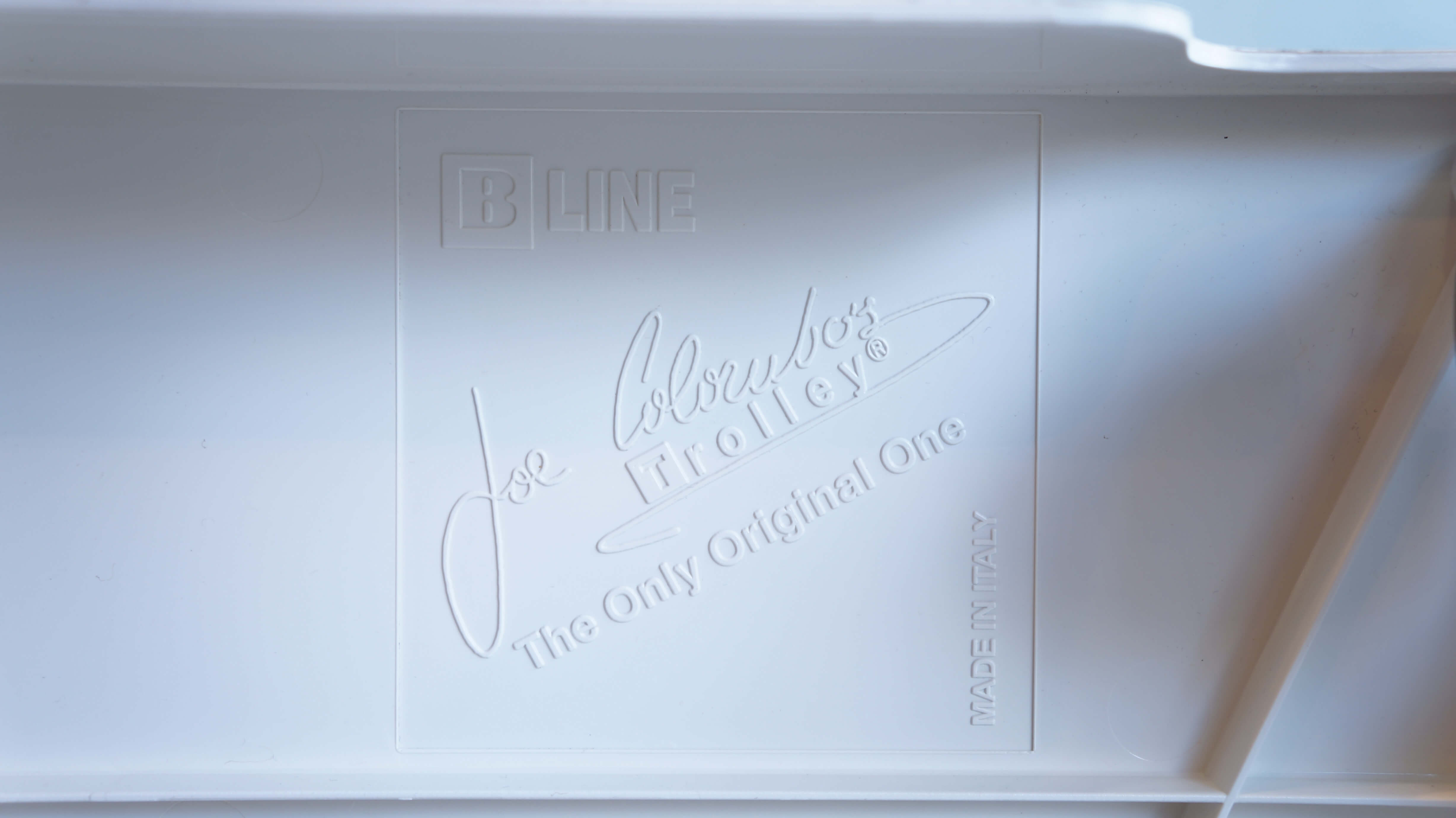 B-LINE BOBY WAGON White Color made in Italy Design by Joe Colombo / ビーライン ボビーワゴン イタリア製 ジョエ コロンボ デザイン ホワイト