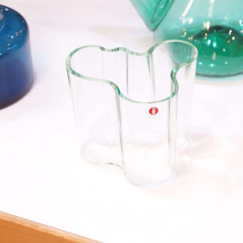 IITTALA ALVAR AALTO COLLECTION VASE 95MM 100th anniversary model 1937 CLEAR /イッタラ アルヴァ・アアルト コレクション ベース アアルト 生誕100周年 1937年復刻 クリア モデル