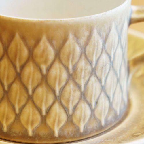 Kronjyden “relief” teacup&saucer/クロニーデン “レリーフ” ティーカップ&ソーサー