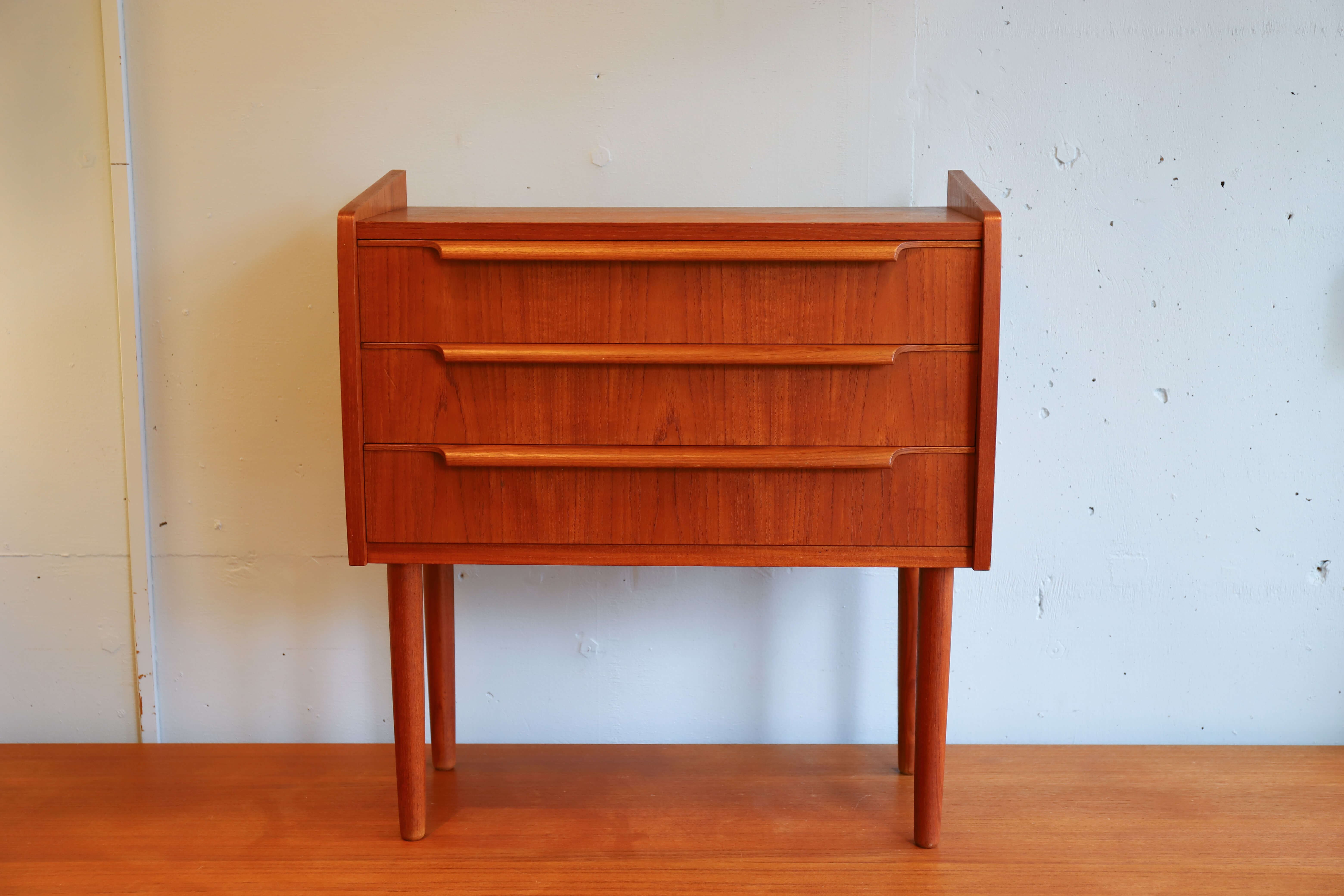 DANISH VITAGE 3DRAWER CHEST / 北欧 ヴィンテージ 3段 ミニ チェスト 