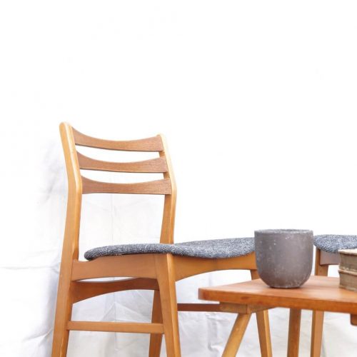 Faldsled & Mobelfabrik Dining Chair Made in Denmark REUPHOLSTERED / デンマーク製 ダイニングチェア 張替え済み