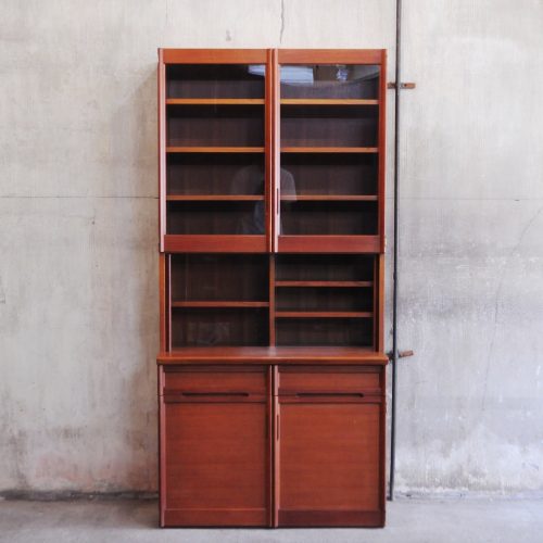 Vintage Teak Wood Cup Board Japan Made / 日本製 チーク材 飾り棚 カップボード 北欧スタイル