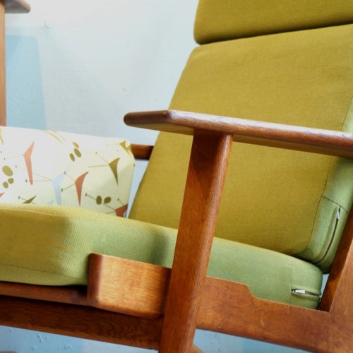 GETAMA/ゲタマ GE290A ハイバック1Pソファ オーク材 Hans J.Wegner ハンス・J・ウェグナー