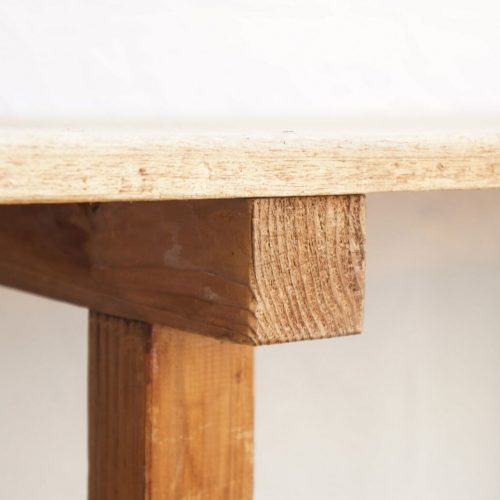 JAPAN VINTAGE WORK ATLIER TABLE OLD MATERIALS / ジャパン ビンテージ 作業台 アトリエ テーブル 古材