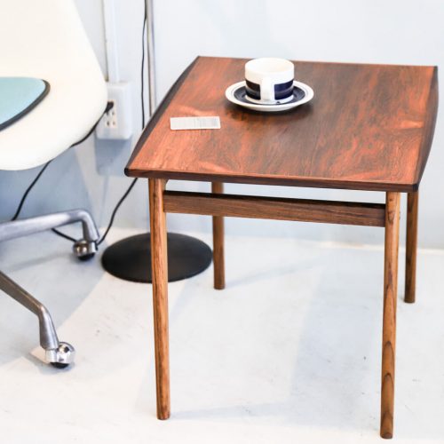 Scandinavian Vintage Rose Wood Side Table/北欧ヴィンテージ ローズウッド サイドテーブル