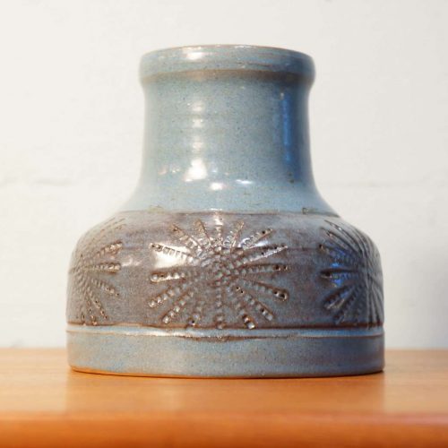 Scandinavian Vintage Flower Vase Light Blue/北欧ヴィンテージ フラワーベース ライトブルー