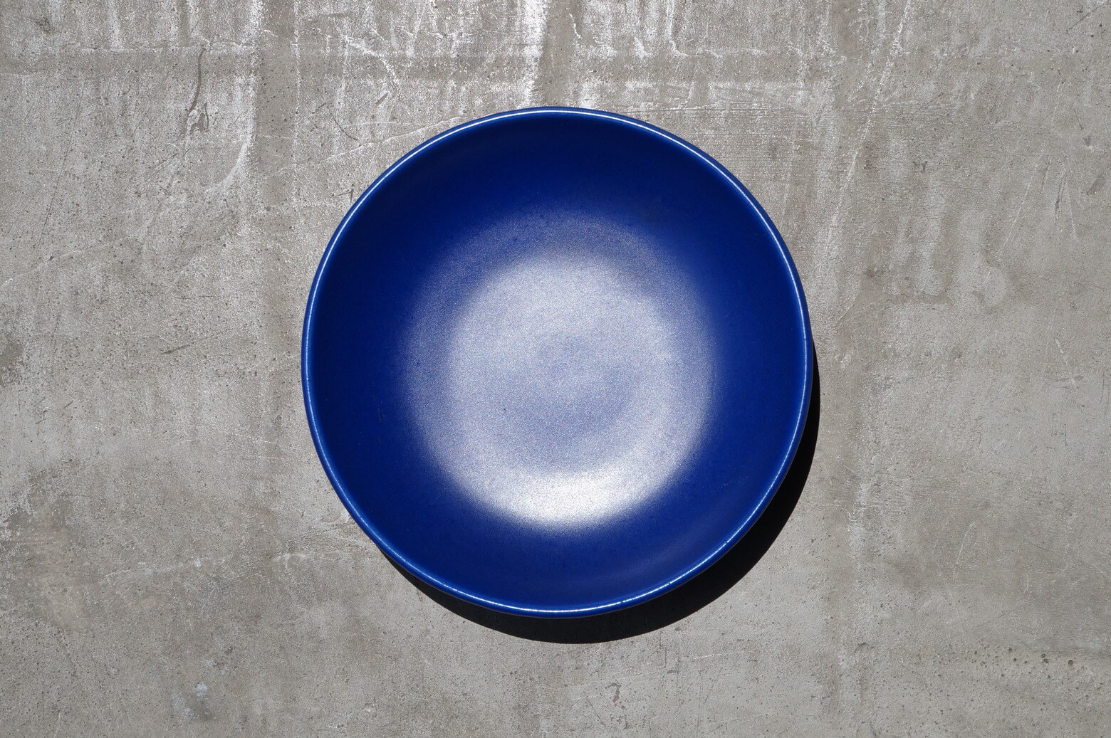 SILBERDISTEL FAYENSEN Blue Ornamental plate / 西ドイツ製 オーナメントプレート