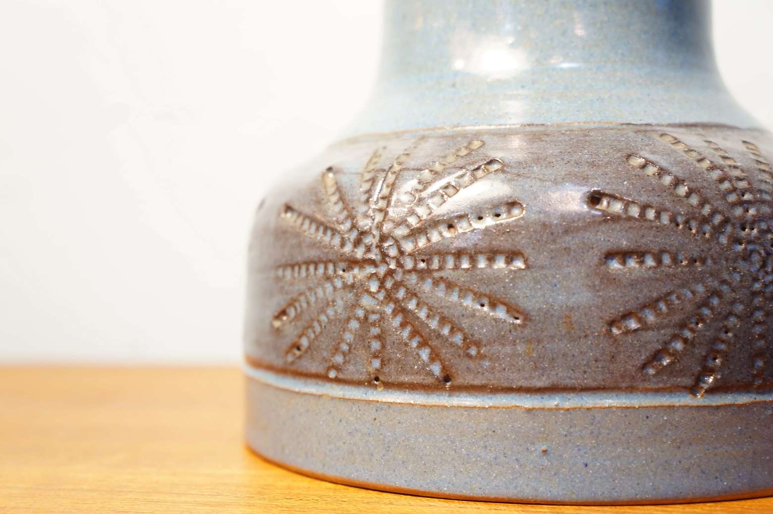 Scandinavian Vinatage Flower Vase Light Blue/北欧ヴィンテージ フラワーベース ライトブルー