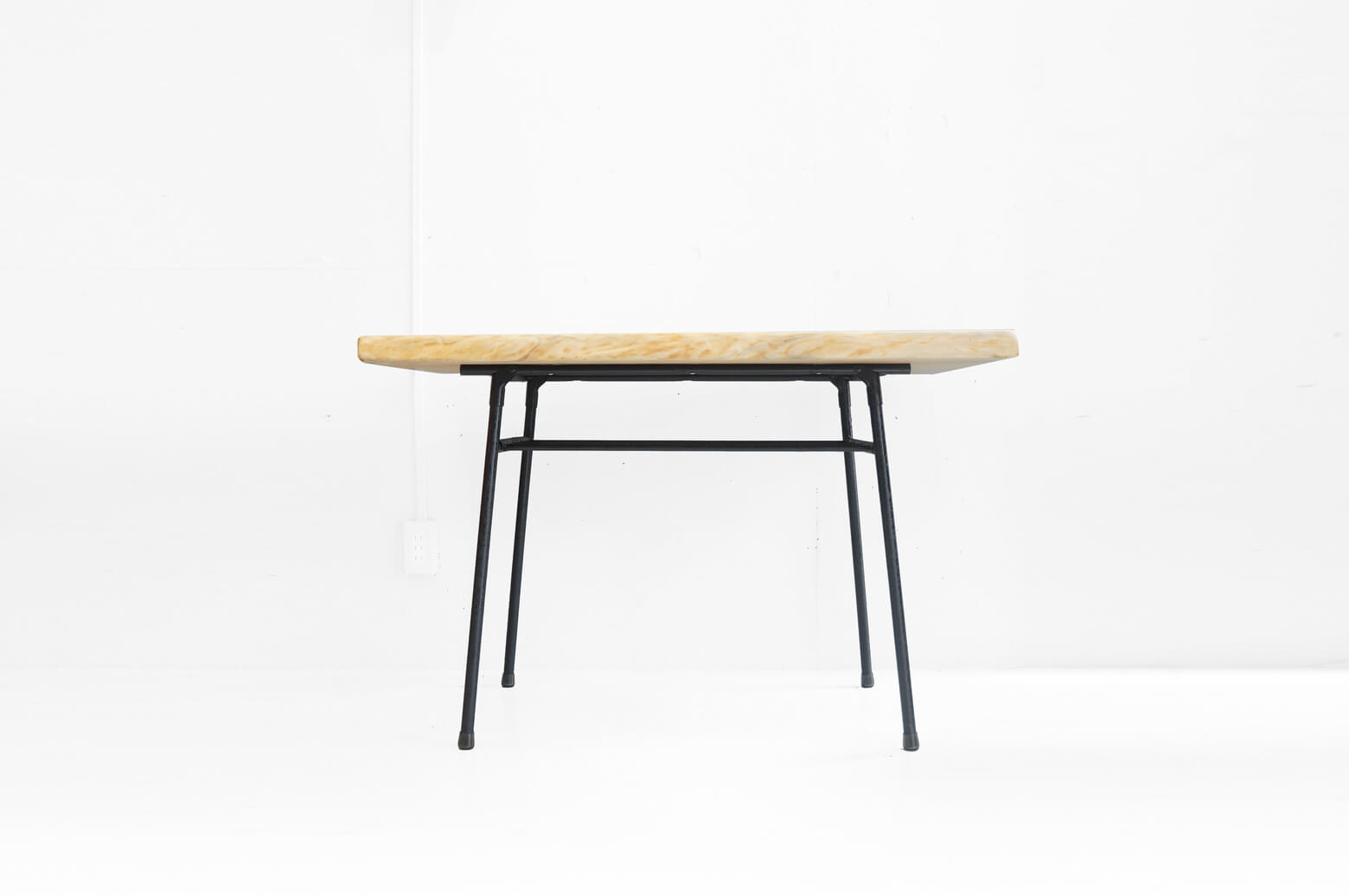 Solid Wood Iron Leg Remake Table/一枚板 鉄脚 リメイクテーブル