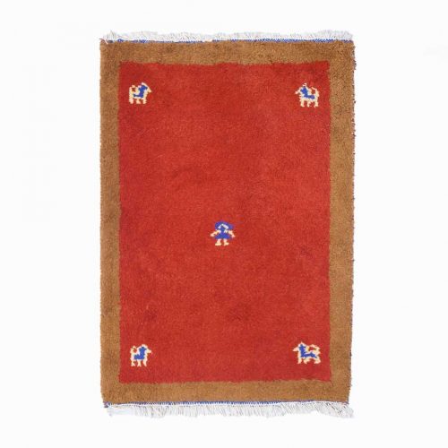 Gabbeh Rug Persian Carpet/ギャッベ ラグ 手織り ペルシャ絨毯