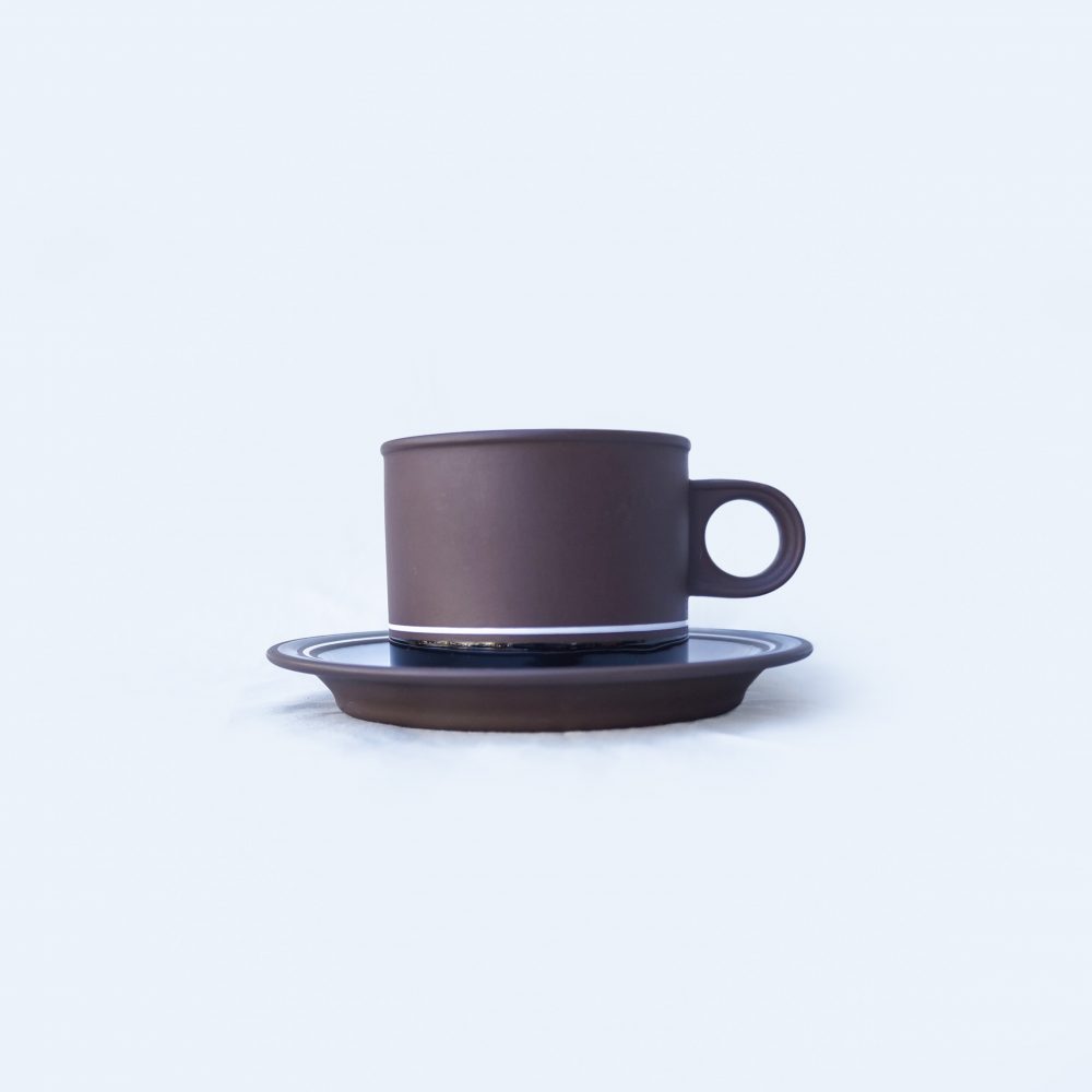 UK Vintage HORNSEA "Contrast" Cup and Saucer/イギリス ヴィンテージ ホーンジー "コントラスト" カップ＆ソーサー
