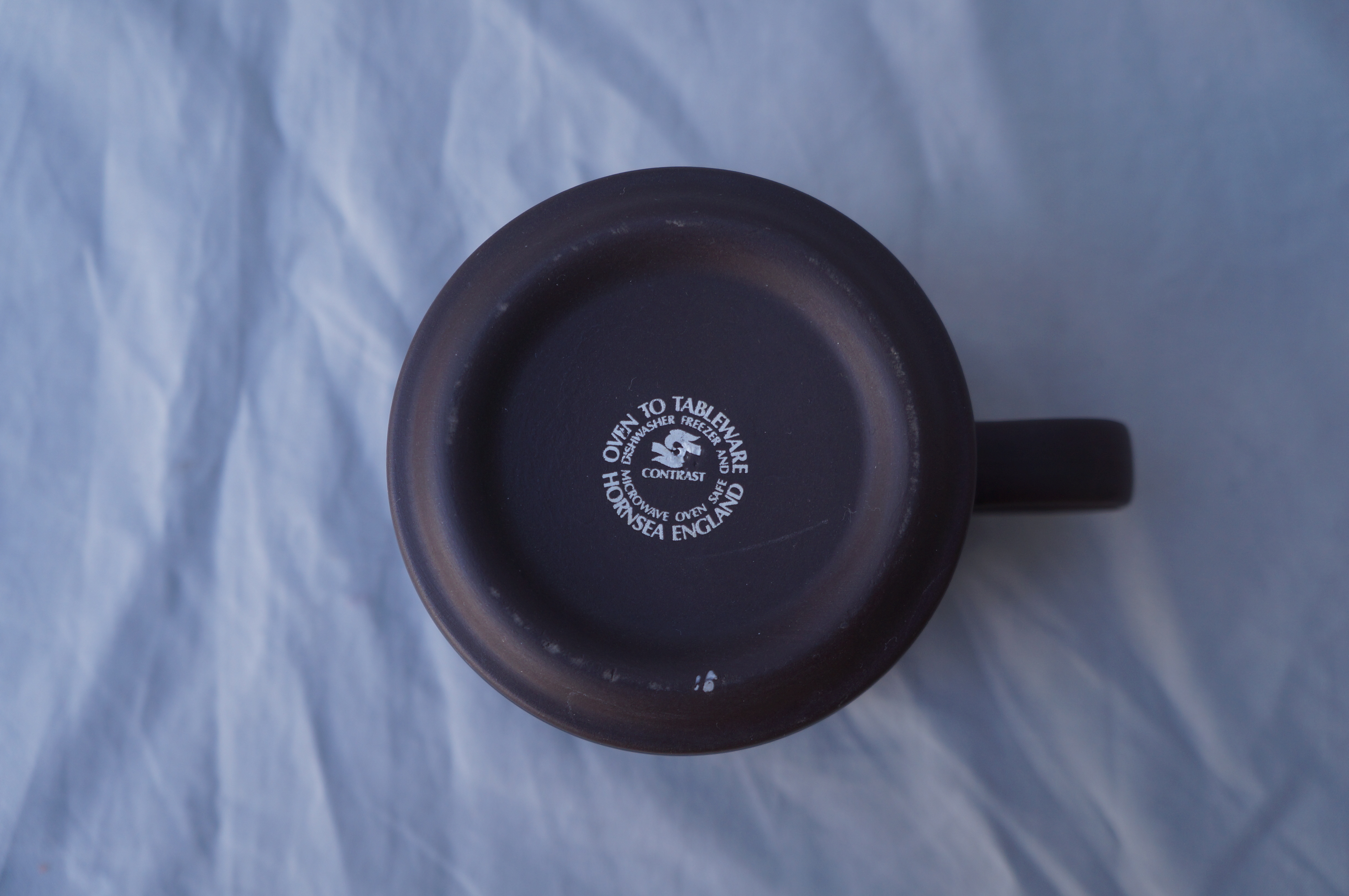 UK Vintage HORNSEA "Contrast" Cup and Saucer/イギリス ヴィンテージ ホーンジー "コントラスト" カップ＆ソーサー