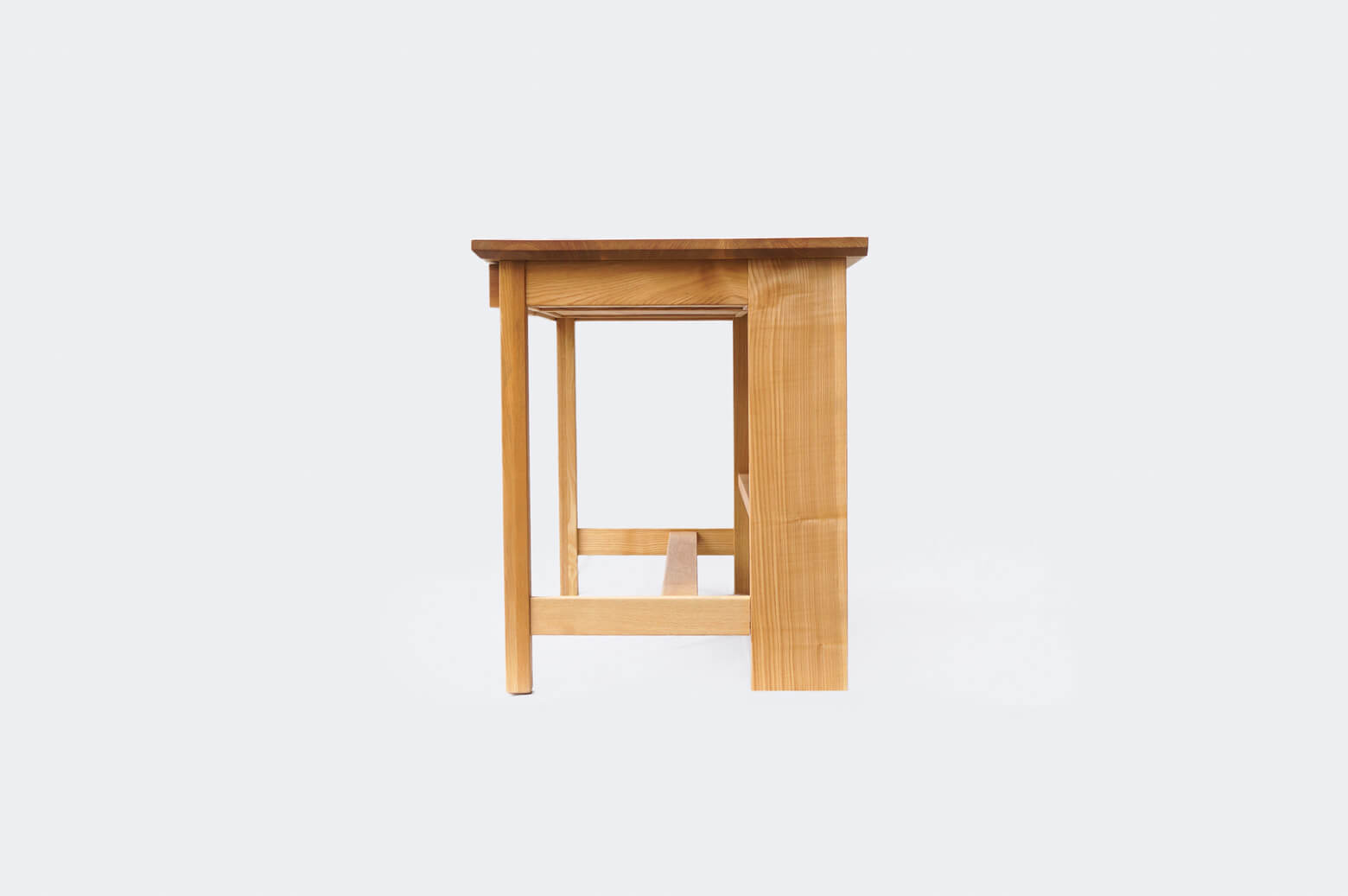 Tamo Wood Simple Desk/タモ材 デスク 学習机