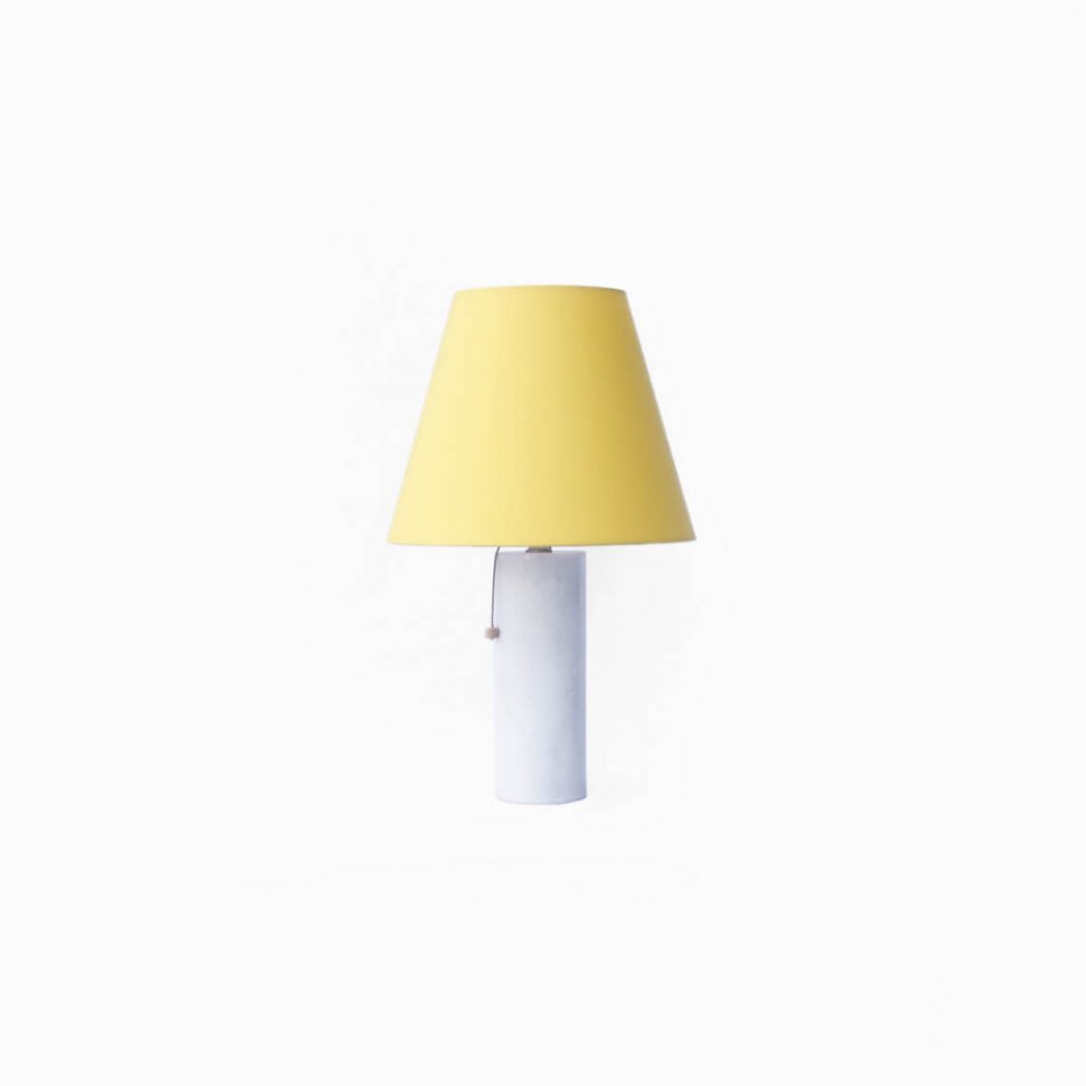 Marble Vase Table Lamp/大理石 テーブル ランプ イエロー